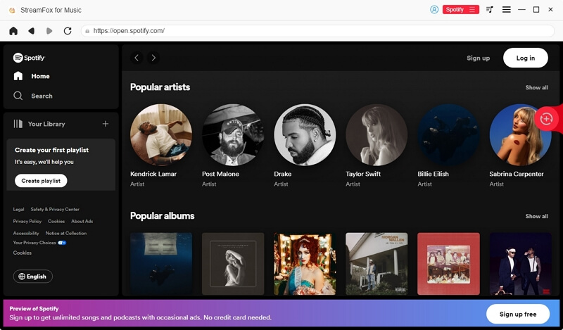 Bei Spotify anmelden | Spotify-Quittung herunterladen