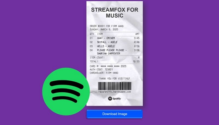 Receiptify | Spotify Receiptify auf Deutsch